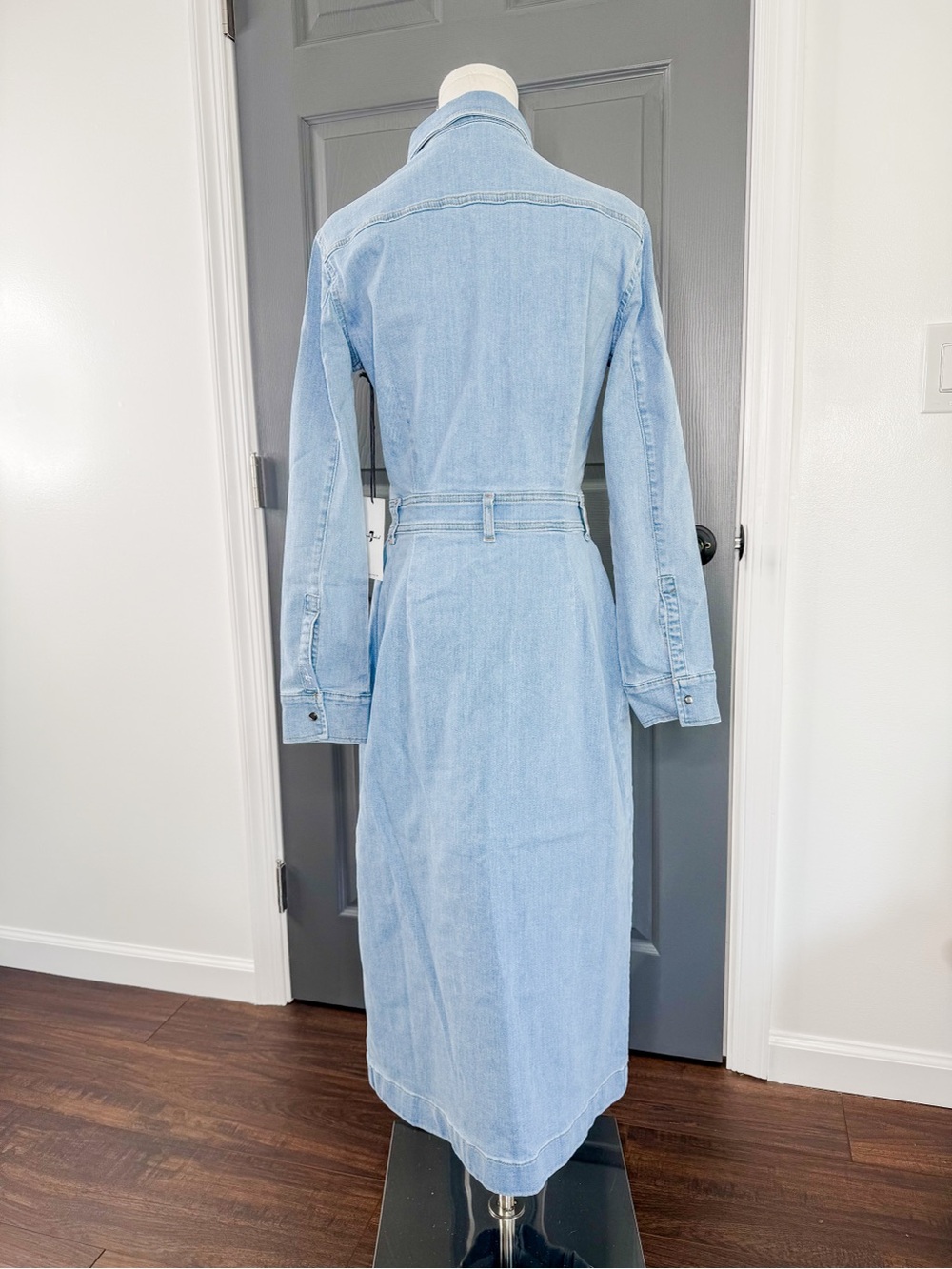 7 For All Mankind Luxe Denim Dress - Picture 6 of 11